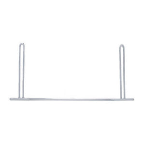 17" x 8" chrome anti-sail mud flap holder