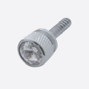 Freightliner Cascadia 2008-2017 chrome dash screw with jewel - SINGLE