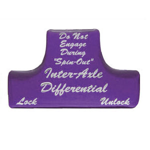 Freightliner Classic/FLD "Inter-Axle Differential" glossy sticker for switch guards