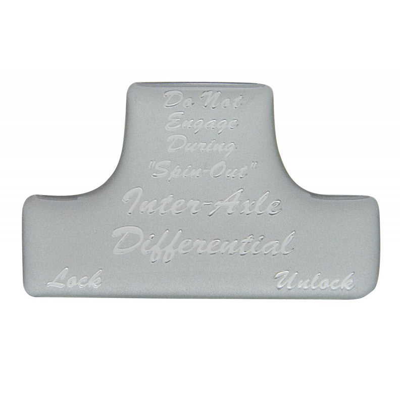 Freightliner Classic/FLD "Inter-Axle Differential" glossy sticker for switch guards