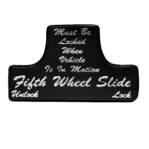 Freightliner Classic/FLD "Fifth Wheel Slide" glossy sticker only