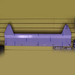 Peterbilt w/stand-up sleeper stainless steel Turbowing mounting bracket