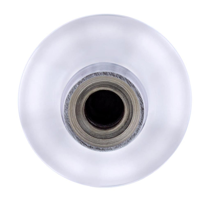 Chrome thread-on gear shift knob - base not included