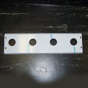 International 25.75" stainless steel cab panels w/8 round 2" light holes - no heater plug hole