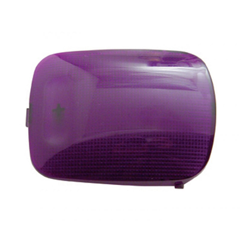 Peterbilt 386/389 plastic rectangular dome light lens