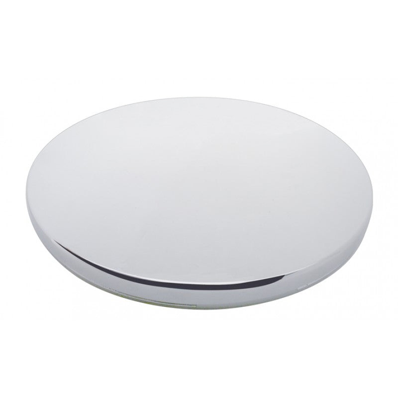 Chrome plastic "Hideaway" axle cover replacement center cap ONLY