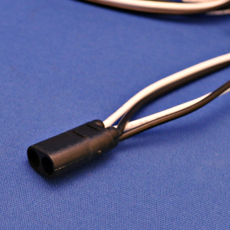 Double female plug continuous wire harness - 12" centers, sold PER PLUG PAIR