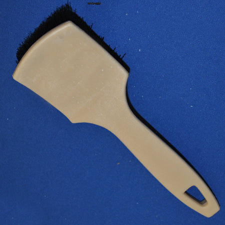 Large nylon bristle tire brush