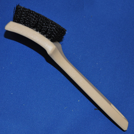 Large nylon bristle tire brush