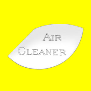 Woody's Kenworth stainless steel gauge emblem