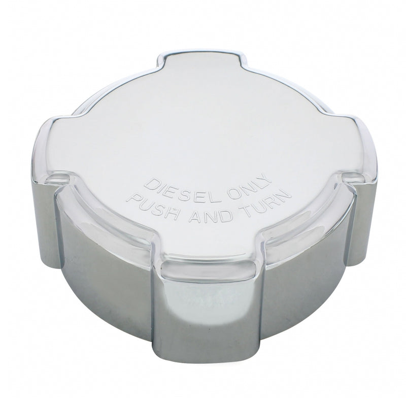 Freightliner chrome plastic diesel fuel cap cover