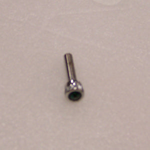 Kenworth 2002+ chrome dash screw with jewel - SINGLE