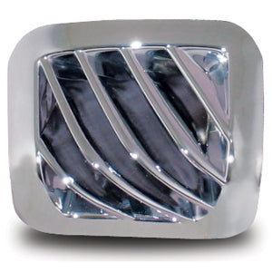 Peterbilt 386/389 chrome plastic small dash vent - passenger's side