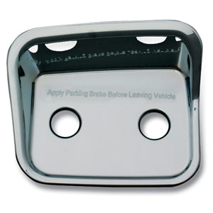 Peterbilt 379/389 2005+ chrome plastic tractor/trailer air brake valve plate