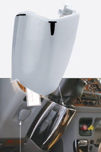 Peterbilt 379/389 2005+ chrome plastic lower steering column cover