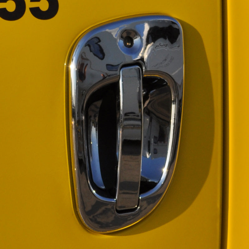 Freightliner Cascadia -2017 chrome plastic exterior door handle cover - SINGLE