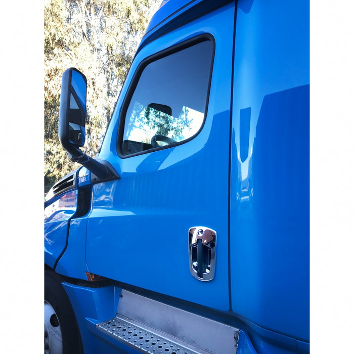 Freightliner Cascadia 2018+ chrome plastic exterior door handle cover