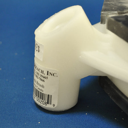 Curved exhaust stack cleaning brush - 4" to 6" diameter