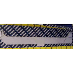 Western Star Constellation -2008 stainless steel under door window trim - PAIR