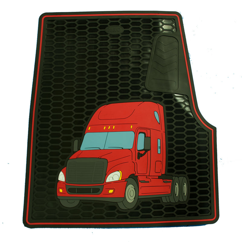 Freightliner Cascadia -2017 rubber floor mat set