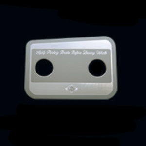 Rockwood Peterbilt 386/389 stainless steel parking brake control plate