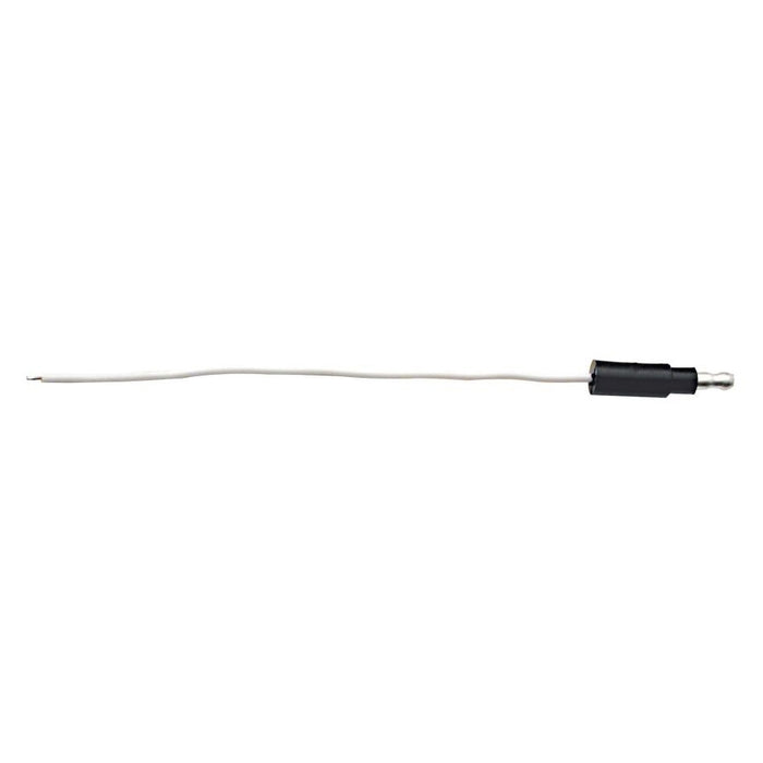 Single male bullet plug w/5" plain wire