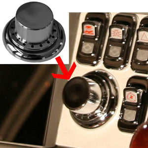 Peterbilt 386/389 chrome stainless steel engine diagnostic mouse