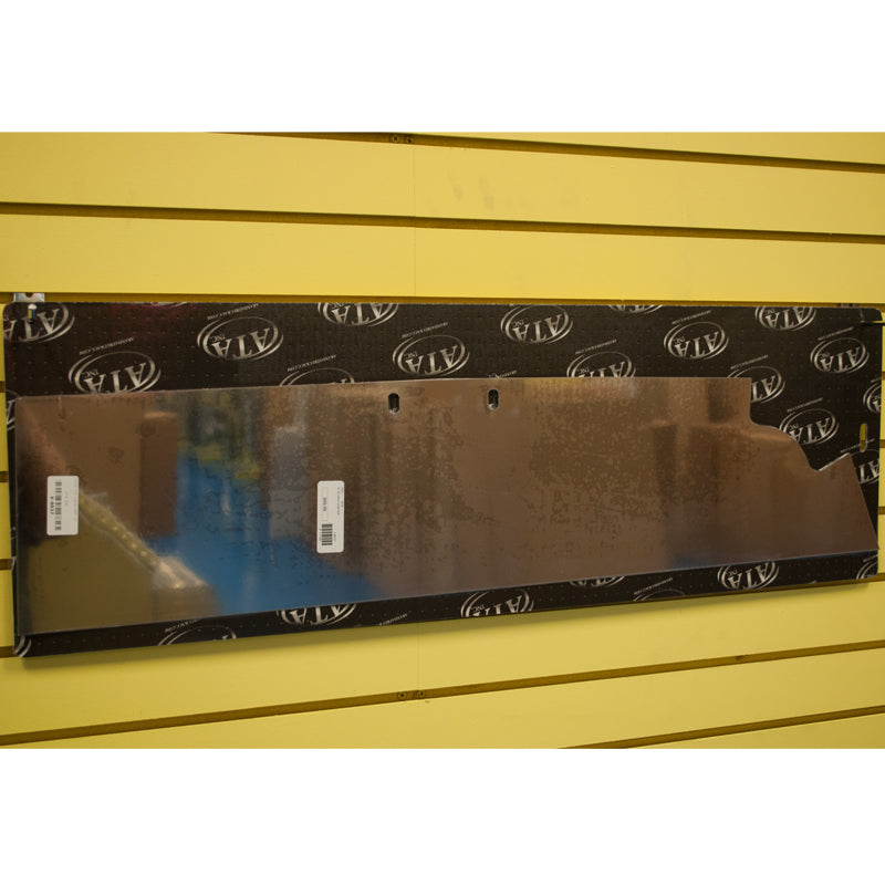 Volvo stainless steel 8" chopped look door window ventshade - PAIR