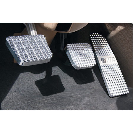 Freightliner Coronado/Cascadia chrome diamond billet foot pedal set