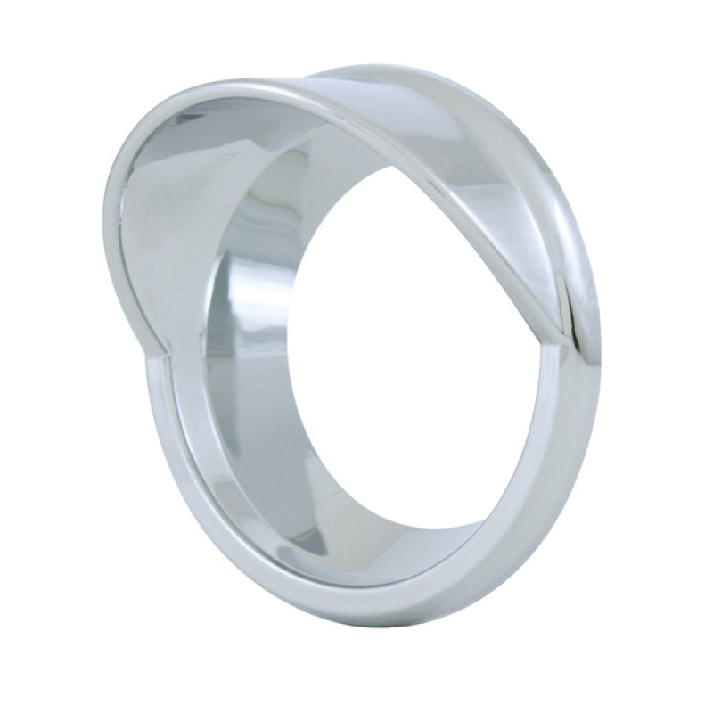 Kenworth T660/W900 2006+ chrome plastic small gauge cover with visor