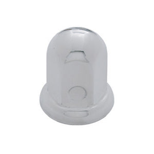 33mm stainless steel push-on lugnut cover w/flange