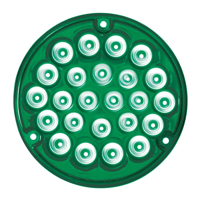 Pearl 4" LED sleeper load light w/1156 plug - Green