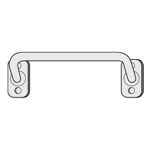 20" stainless steel cab mount grab handle - SINGLE