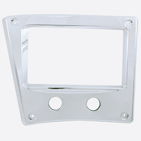 Freightliner Cascadia chrome plastic radio/brake valve knob trim