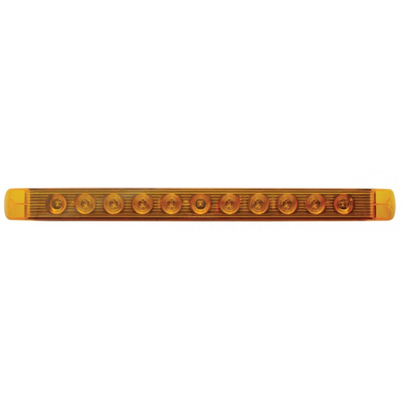 17" Amber 11 diode LED turn signal light bar