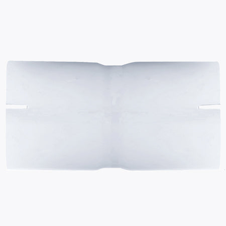 Chrome exhaust pipe connector - 5" to 5" ID, 8" long