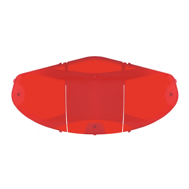 Freightliner Cascadia small plastic dome light lens - SINGLE