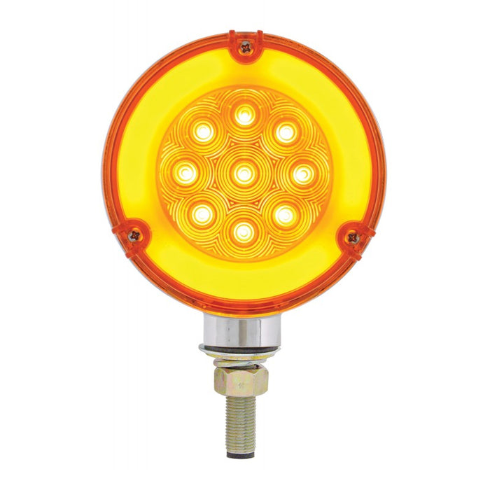 "Halo" Amber/Red 54 diode LED pedestal turn signal light