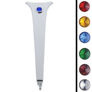 Freightliner Century/Columbia chrome plastic center dash column w/jewel