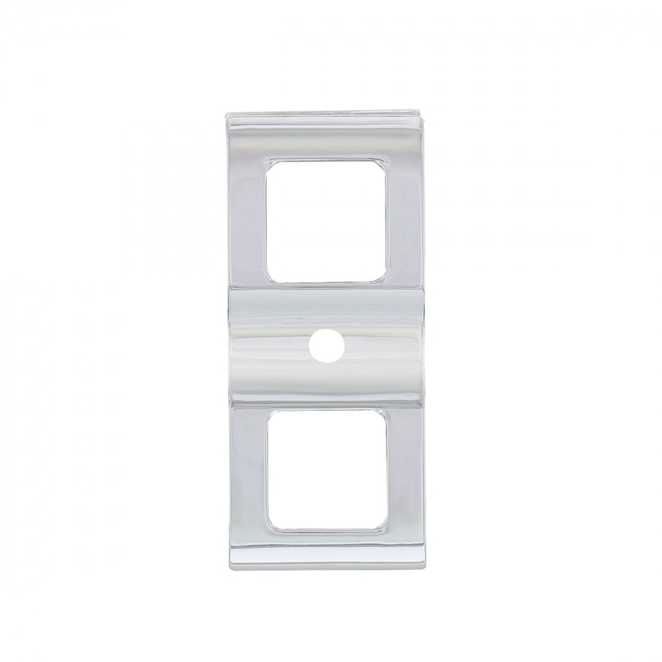 Freightliner Cascadia chrome plastic rocker switch cover w/small hole ...