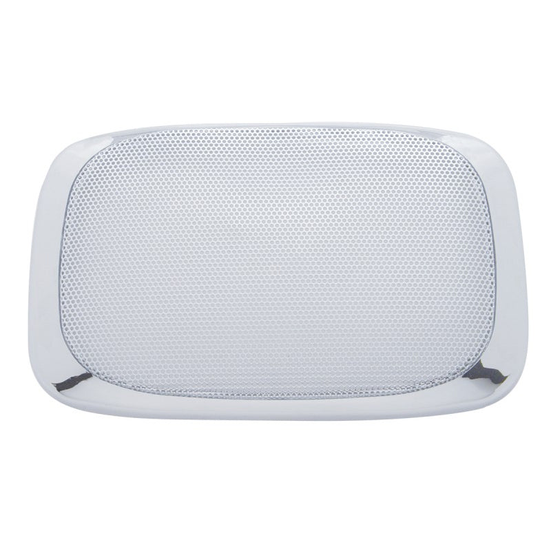 Peterbilt 386/389 chrome plastic rectangular speaker cover