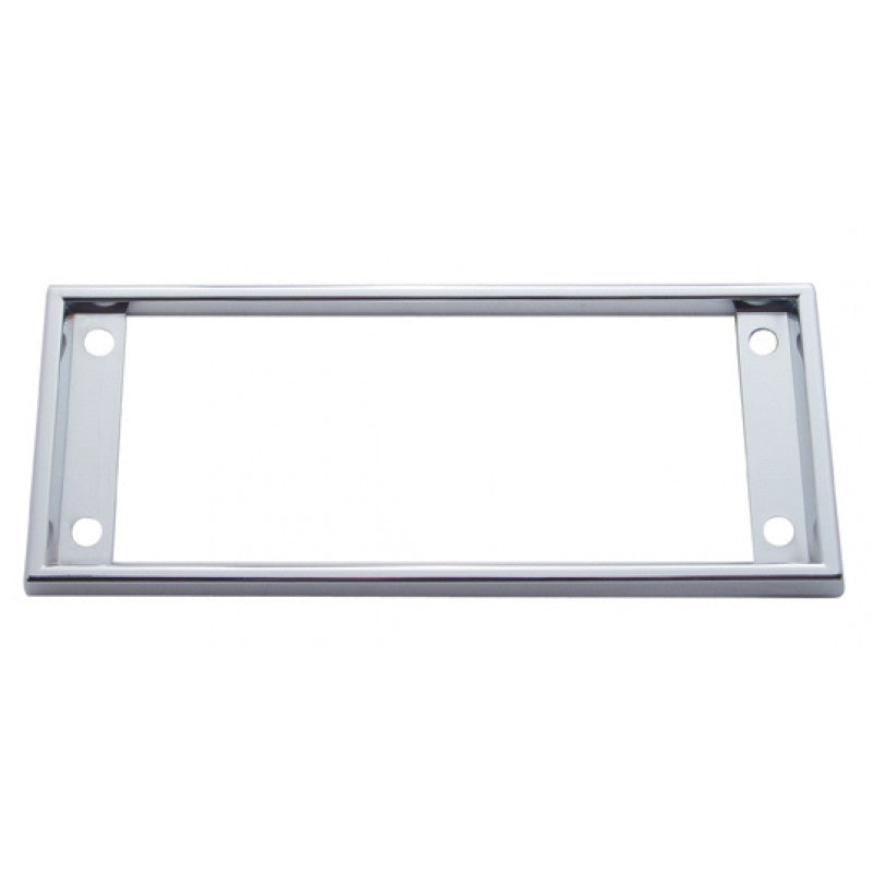 Kenworth -2001 chrome plastic air conditioner/heater control panel bezel