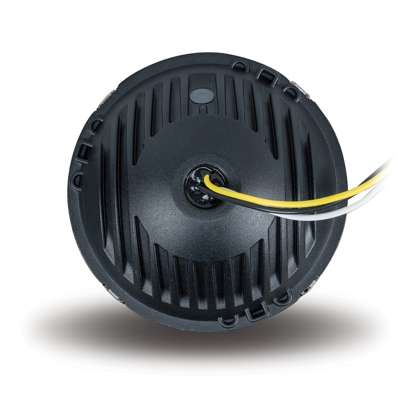 7" Diameter single round 4 diode LED headlight - SINGLE