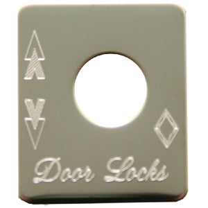 Rockwood Peterbilt stainless steel switch plate