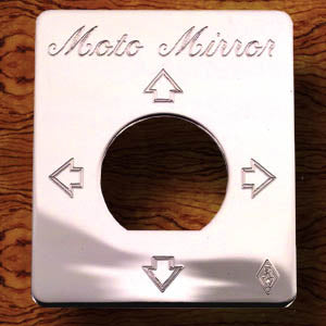 Rockwood Peterbilt stainless steel switch plate