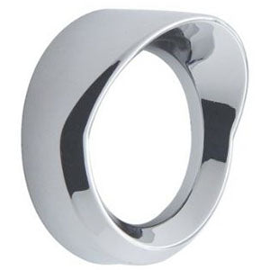 Freightliner Classic/FLD / Peterbilt -2005 chrome speedo/tachometer gauge cover w/visor