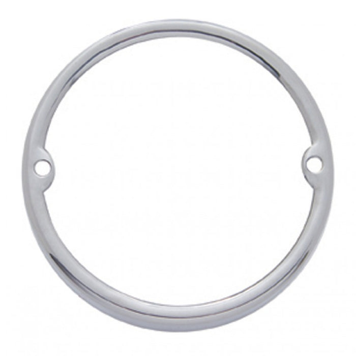 Stainless steel 5/8" tall bezel for watermelon-style cab lights
