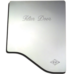 Rockwood Peterbilt 2006-2009 stainless steel air conditioner filter door cover