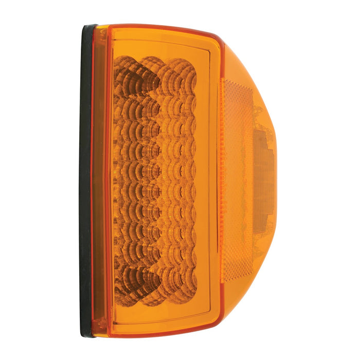 Spyder Amber LED turn signal for dual rectangular headlight
