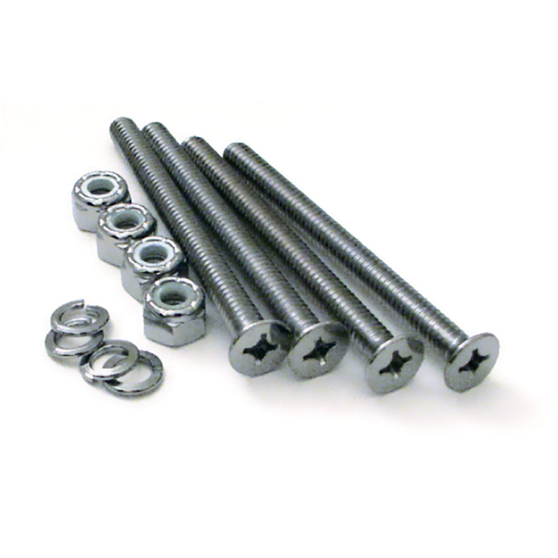 1/4" diameter x 3" (L) chrome screw set for train horn valve